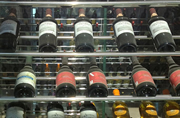 Cofco's range of wines on display at headquarters