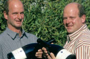 Frank and Marc Adeneuer in Ahrweiler are happy with their 2011s