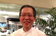 Ikuro Mizuno at his restaurant Rokukaku in Osaka