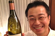 Toshio Nakano of Aux Provencaux in Kojimachi with a 2009 Saint Joseph Les Challeys from Delas